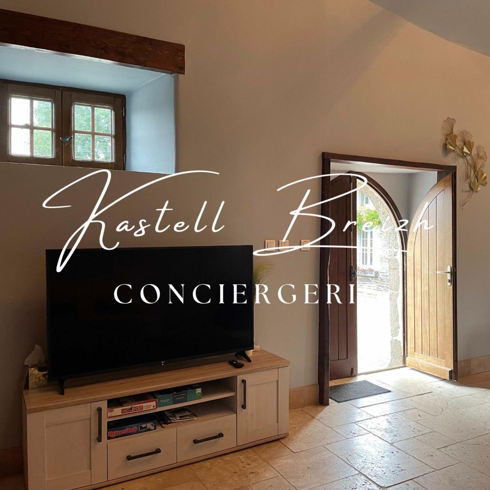 Vila La Longere Du Manoir Laniscat Exteriér fotografie