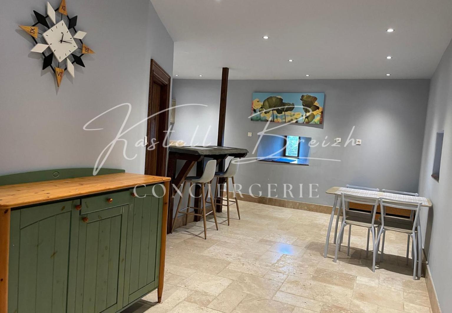 Vila La Longere Du Manoir Laniscat Exteriér fotografie