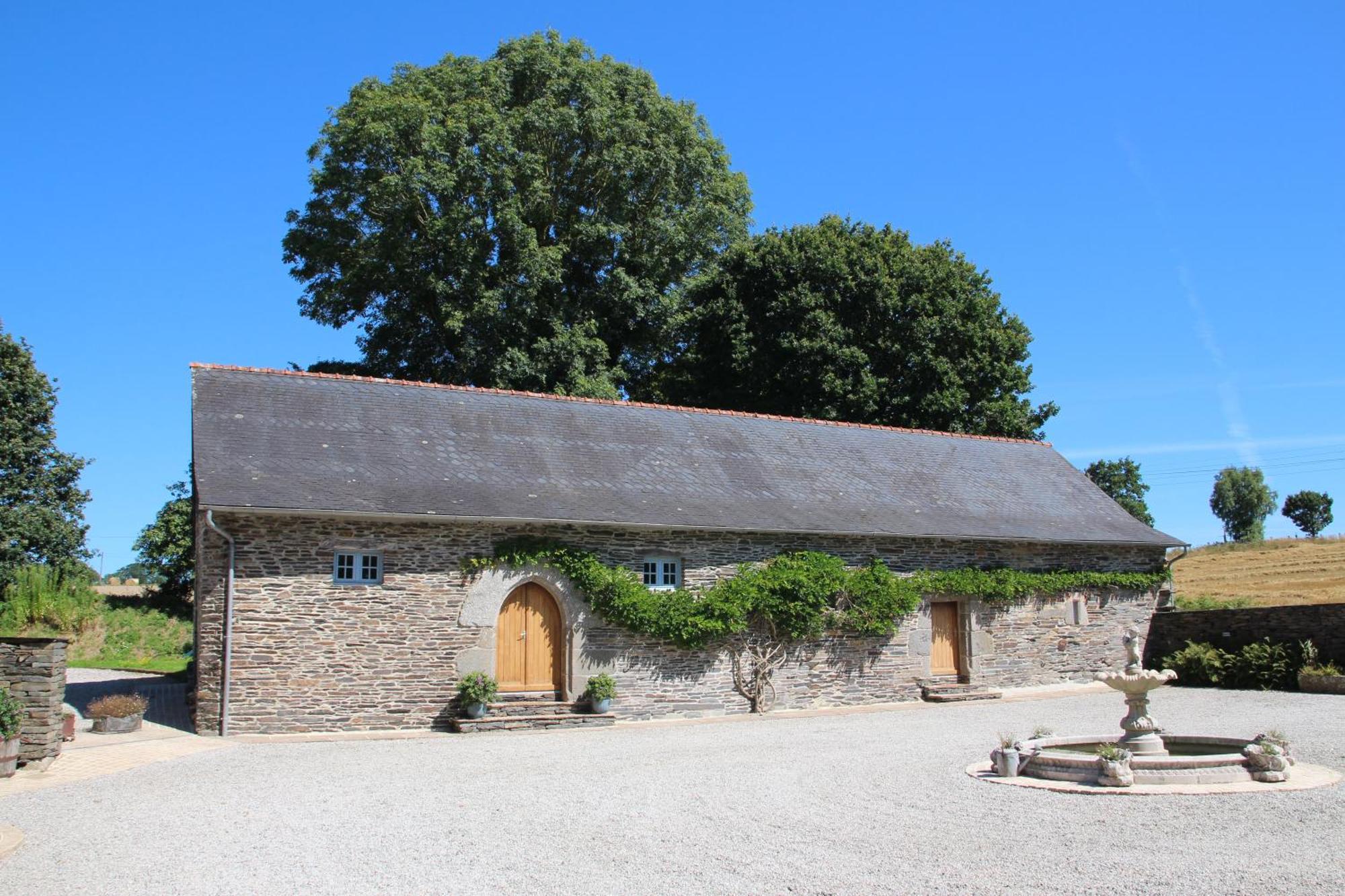 Vila La Longere Du Manoir Laniscat Exteriér fotografie