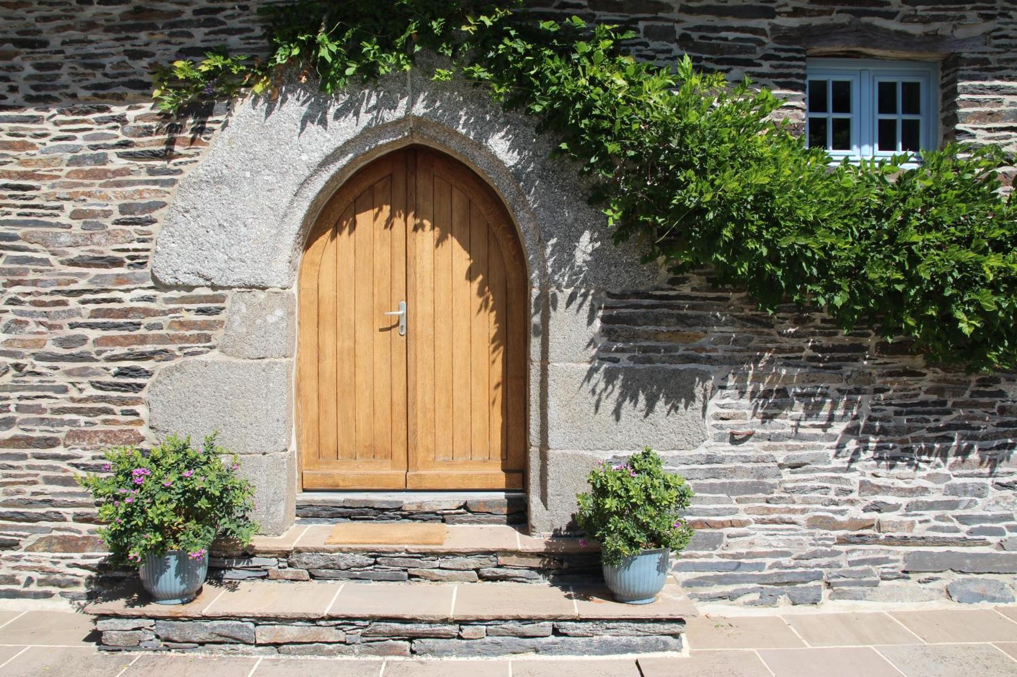Vila La Longere Du Manoir Laniscat Exteriér fotografie